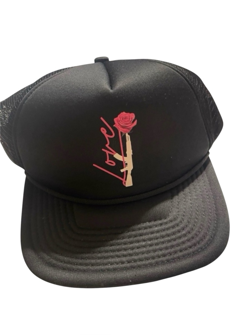 L.O.V.E. Bloom Trucker Hat NWT Streetwear